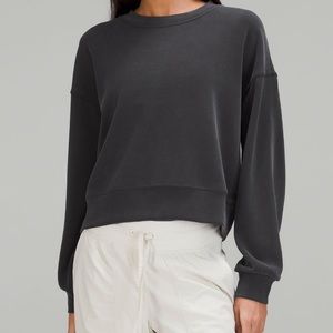 Lululemon Softstreme Perfectly Oversized Cropped Crew